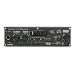 2X10W 3,7 V Placa amplificadora <span class=keywords><strong>Bluetooth</strong></span> Módulo amplificador Reproductor de MP3 Altavoz de música <span class=keywords><strong>Bluetooth</strong></span> - Product Image 1