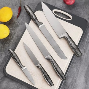 Juego de Cuchillos de Cocina Profesionales de 6 Piezas, Cuchillo de Cocina de Acero Inoxidable con Soporte de Madera - Product Image 2