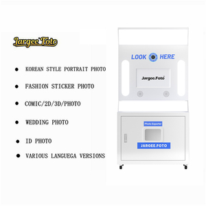 Photo Booth Machine Set Buy a Custom Selfie Touch Screen Selfie Automatic With <b>Camera</b> and Printer Coin Operated - Product Image 3
