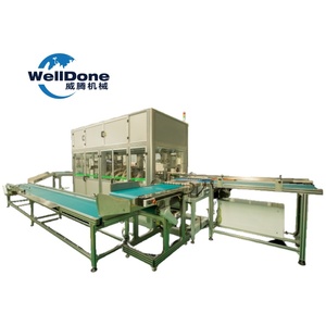 WELLDONE High-Speed <strong>Full</strong>-servo <strong>Baby</strong> Pants Packing Machinery New Condition <strong>Baby</strong> <strong>Diaper</strong> Laminating <strong>Machine</strong> - Product Image 4