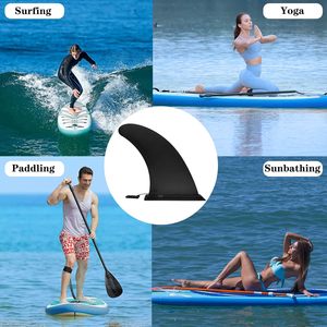 ครีบสำหรับพายเรือคาร์บอน9 ", ทำจากไนลอนไฟเบอร์กลาสทั่วไปเสริมไม่ต้องใช้เครื่องมือติดตั้ง - Product Image 4