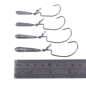 3.5g/5g/7g/10g esche per la pesca al piombo con gancio Jig 5 pz/borsa - Product Image 4