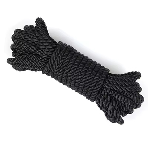 Cuerda de Seda para Bondage, Impermeable y Ecológica, para Entrenamiento y Restricción de Hombres y Mujeres, 10 Metros, Tejida a Mano en Varios Colores - Product Image 1