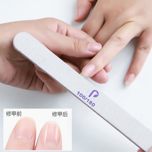 <span class=keywords><strong>2021</strong></span> privado etiqueta personalizada 80/80 personalizado 100/180 80 100, 150, 180, 240 Emery Board grano cuadrado media luna <span class=keywords><strong>de</strong></span> <span class=keywords><strong>uñas</strong></span> con Logo - Product Image 3