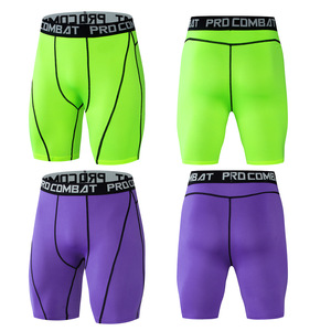 Short de compression pour homme, 6-9 pouces, séchage rapide, extensible 4D, avec impression par sublimation, pour le basketball |   Commandes en gros personnalisées OEM - Product Image 4