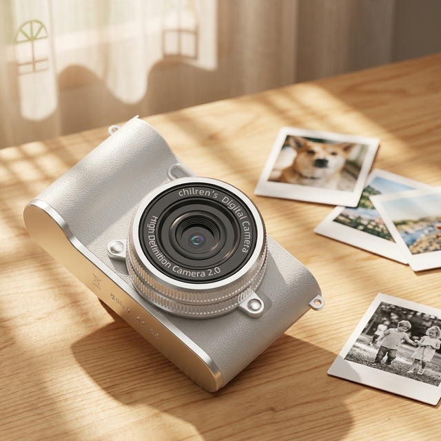 CCD Digital Camera Selfie Student Entry HD Travel Retro Portable Small Card >7x Optical Zoom 2"-3" Screen Optical Image