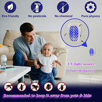 Lampe de nuit électrique à LED pour moustiques, piège à insectes, lampe électronique d'intérieur pour attraper les insectes nuisibles.