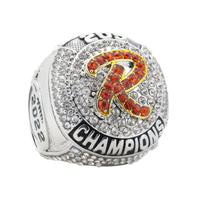 Maßgefertigte Gravierte Champions-Ringe Baseball Basketball Football Spieler Meisterschaftsring als Souvenir