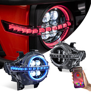 Phare RGB DRL à contrôle de couleur via l'application J ONE pour TANK 300 2021-2025 – Kit de modernisation Plug and Play