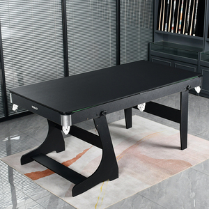 رخيصة الثمن سنوكر قابلة للطي 3 في 1 ، مسبح قائم 6 أقدام ، مع تنس الطاولة ولوح الطعام - Product Image 4