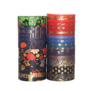 Halloween Washi Tape 5M Journal Decoration <b>Paper</b> Crafts Custom <b>Pattern</b> Stickers - Product Image 2