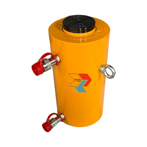 Ağır TYDRRH serisi 30/60/100/150ton çift etkili alaşımlı çelik içi boş hidrolik silindir <span class=keywords><strong>Jack</strong></span> 76mm içi boş piston Ram - Product Image 4