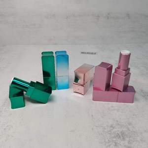 Envase cosmético personalizado cuadrado vacío lápiz labial tubo contenedores - Product Image 5