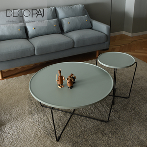 design di <span class=keywords><strong>tè</strong></span> tavolo in salotto rotondo moderno mobili in stile combinazione di set di moda di famiglia - Product Image 4