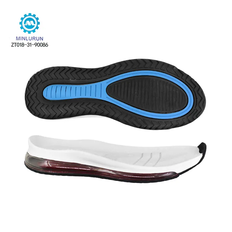 Цена по прейскуранту завода эластичный EVA резиновый материал с воздушной подушкой кроссовки подошва для спортивной беговой обуви