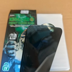 ฟิล์มป้องกันหน้า<span class=keywords><strong>จ</strong></span>อเพื่อความเป็นส่วนตัวป้องกันการสอดแนม ESD 9ชั่วโมงสำหรับ iPhone 17 16E 16 15 14 13 12 Pro Max PLUS กระจกนิรภัยติดกาวเต็มรูปแบบทำจากผ้าไหม - Product Image 3