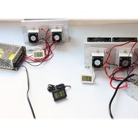 Jeu de puces de refroidissement semi-conducteur 12V radiateur de refroidissement électronique bricolage petit climatiseur réfrigérateur refroidissement 12706 Kit