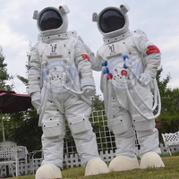 Qiman personnalisé CE Spaceman astronaute casque combinaison spatiale Costumes de mascotte pour les ventes