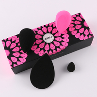 Kebaili-éponge de maquillage, ensemble de mixeur de cosmétique, fond de teint beauté, non latex, pour emballage, boîte, 4 pièces