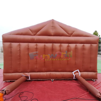 Taureau mécanique gonflable interactif pour carnaval extérieur, jeu de rodéo sportif, en PVC, capacité 500 kg, portable et personnalisable