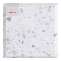 Panneau mural/de table en résine acrylique Corian à motif personnalisé, surface solide en pierre artificielle, décoration, matériau à chaud