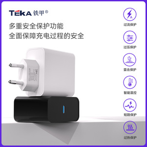 อะแดปเตอร์ GaN 30W ชาร์จเร็วแบบ Type C สำหรับอุปกรณ์ Apple พร้อมปลั๊กแบบ US EU UK - Product Image 6