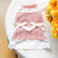 Vêtements pour chiens Joysing, pulls, vêtements pour petits chiens, vêtements d'automne et d'hiver, robes en fourrure de princesse