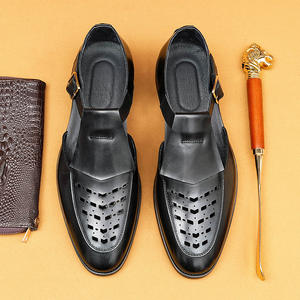 Botas Chelsea clásicas de cuero de una pieza con corte en ángulo para hombre, hechas a mano, para bodas de primavera - Product Image 1