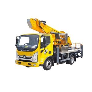 Camión de Trabajo Aéreo Euro 6 Foton Aumark 35m, Vehículo de Elevación Aérea de Grado de Ingeniería con Motor Yunnei de 151HP - Product Image 1