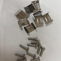 Support de poutre à tige filetée en acier inoxydable, pince en G pour tuyau, installation facile, pour conduite d'irrigation, école, hôpital, gymnase, sous-sol