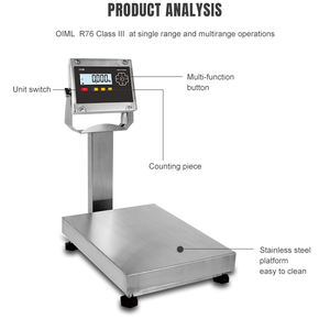 150kg-300kg Digital Tcs Elektronische Preis waage 300kg Waage kg Sheep of Balance Weigh Low Thermal Platform Scale - Product Image 2