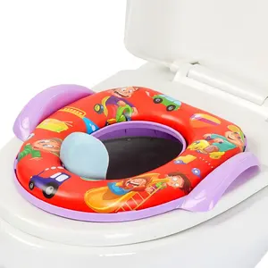 Pot de voyage pour enfant, housse de siège avec coussin urinant, doux, idéal pour les toilettes de bébé