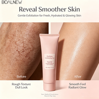 Gel exfoliant purifiant OEM ODM, gel nettoyant rafraîchissant, hydratant, rajeunissant, gel exfoliant pour le visage et le corps, gel exfoliant VC