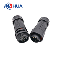 Connecteur de fil électrique étanche IP68 M20 4Pin prise de Signal 6A 250V adaptateur secteur 1.0/0.75mm2 câble à 4 conducteurs prise étanche