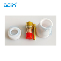 OCIM Jumbo White Ceramic Alumina Tig Cup Nozzle WP20/26 CE CCC Certified Argon Torch Compatible Welding & Soldering Supply