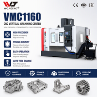 Centre d'usinage vertical CNC GSK System BT40 BT50 15 kW 3 axes 4 axes 5 axes, fraiseuse de précision VMC1160