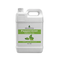 Huile Essentielle de Menthe Poivrée 100% Pure, Naturelle et Biologique, Marque Blanche, Parfum Frais pour la Peau et la Croissance des Cheveux