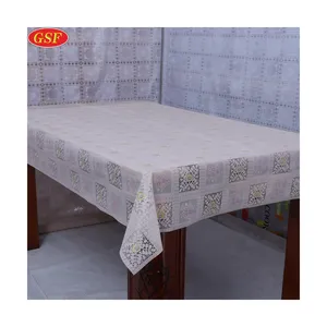 Tablecloth Clean Waterproof Stain Resistant Oilproof Heavy Duty Plastic Plain Pvc Table Cloth