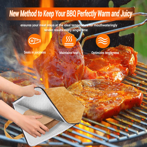 Thịt còn lại túi thực phẩm ấm hơn túi nhà trong nhà ngoài trời thịt nướng chăn công cụ chống nhăn và bền không có rò rỉ BBQ chăn - Product Image 5