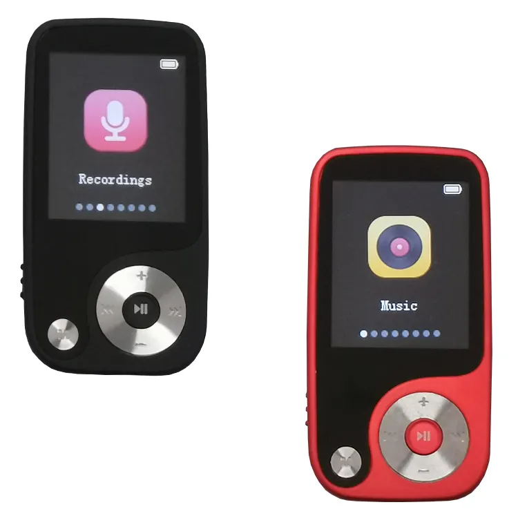 音楽MP3プレーヤー1.8インチLCDスクリーンロスレスHiFiサウンドレコーダー (FM電子書籍付き) ブルートゥースMP4プレーヤー