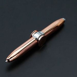 Metal Fidget <b>Pen</b> Spinner <b>Pen</b> with LED Light Multi Functional Anti Stress Anxiety Gift <b>Ballpoint</b> <b>Pen</b> for Business Students Kids - Product Image 6