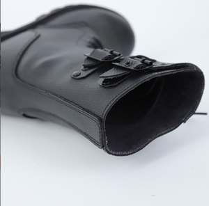 TSB607 Nuevas Botas Tácticas de Combate de Diseño para Hombre, con Cordones, Elásticas, de Cuero, para Escalada, Senderismo en la Selva - Product Image 4