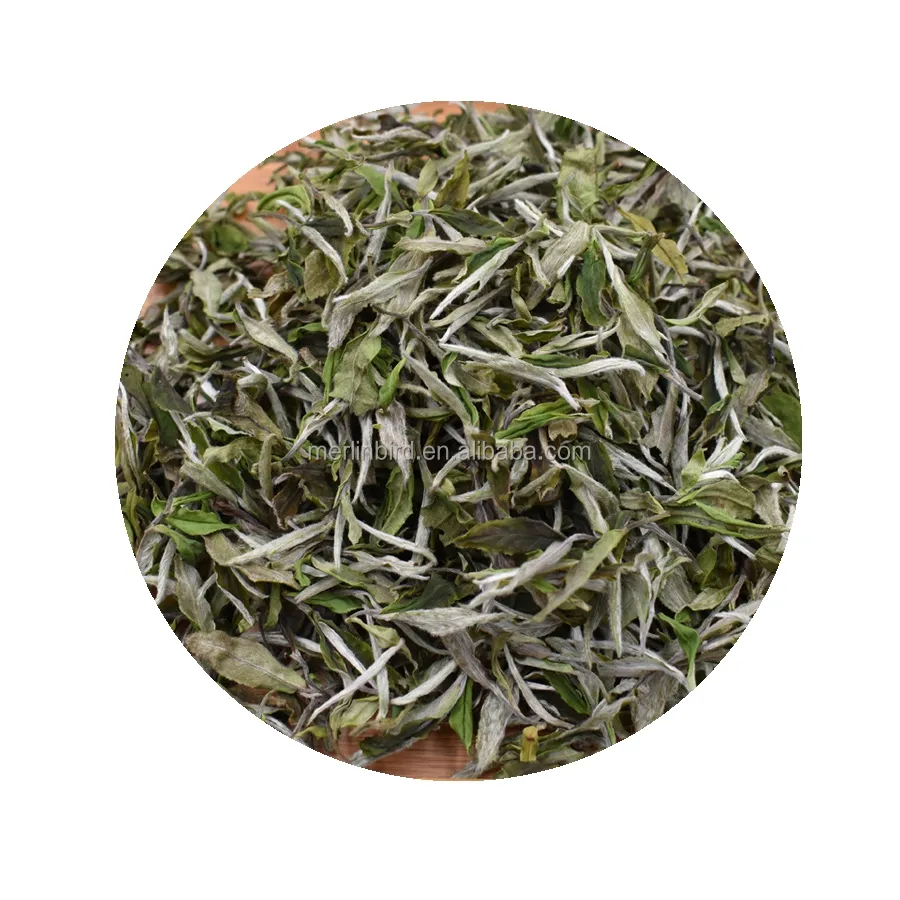 Ab standart organik olarak yetiştirilen çin beyaz şakayık Bai Mu Tan beyaz gevşek yaprak çay