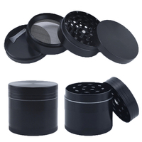SILICLAB Moulin à herbes métallique 4 couches, 40mm 50mm 55mm 63mm 75mm, pour épices et herbes sèches, personnalisable avec logo – Meilleures ventes
