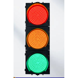 Feu de signalisation à LED pour la sécurité routière avec lampe plein écran Matériaux PC et panneau solaire de taille OEM Prix réduit - Product Image 2