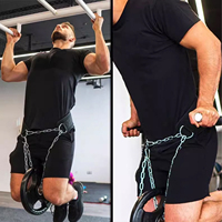 En Stock en España, Cinturón de Peso EVA de 98 cm para Entrenamiento de Fisicoculturismo y Calistenia, Equipo de Ejercicio EIGFOH 70076 España