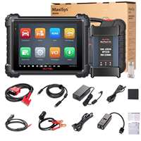 Escáner de Diagnóstico Profesional para Autos Maxisys MS909, Herramienta OBDII con Codificación y Programación Avanzada de ECU, 1 Año de Garantía