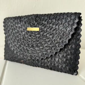 Pochette en paille élégante pour dames Sac Bali Produits personnalisés faits à la main d'Indonésie Sacs en paille en gros - Product Image 2