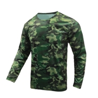 T-shirt à manches longues à imprimé camouflage pour homme, veste de chasse pour homme, sweat-shirt de chasse et de plein air