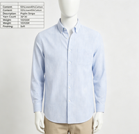 Tissu tissé rayé teint en fil, 55 % lin 45 % coton, écologique, pour chemises formelles et décontractées, uniformes homme, femme, enfant - Meilleure vente